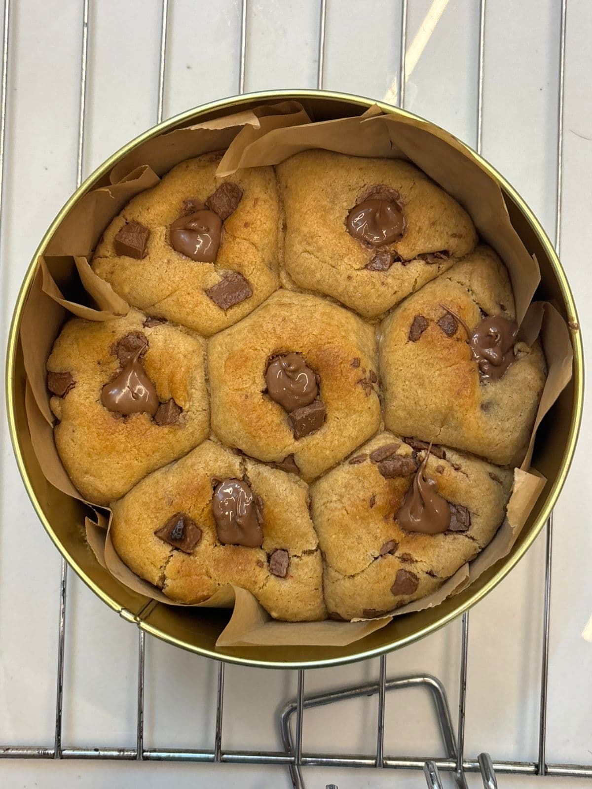 Nutella Milk Chocolate Cookie Tin